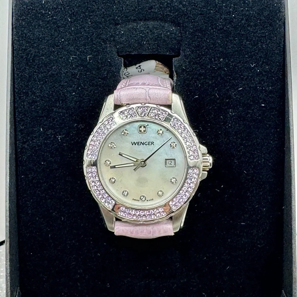 Wenger Ladies Sport Elegance Watch Lavender Band NWT